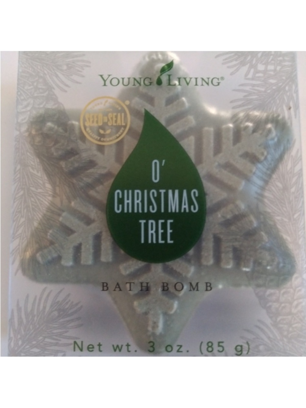 New Young Living O Christmas Tree Bath Bomb